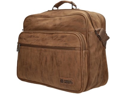 Enrico Benetti Rotterdam 15" Notebook Bag 20 l Camel