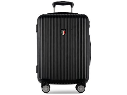 Cestovní kufr TUCCI Banda T-0274/3-L ABS - černá