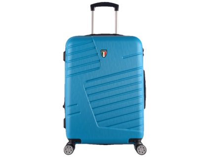 Cestovní kufr TUCCI Boschetti T-0278/3-M ABS - modrá