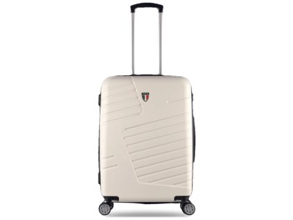 Kabinové zavazadlo TUCCI Boschetti T-0278/3-S ABS - bílá