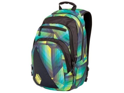 NITRO batoh STASH geo green + Pouzdro zdarma
