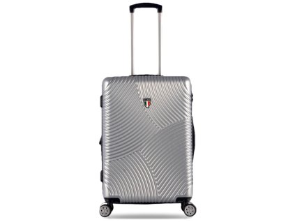 Kabinové zavazadlo TUCCI Srotolare T-0277/3-S ABS - stříbrná