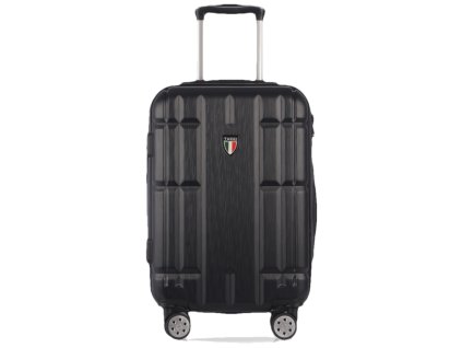 Cestovní kufr TUCCI Massa T-0279/3-M+ ABS - černá