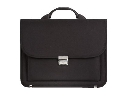 Aktovka REAbags 7416-T - černá/nikl