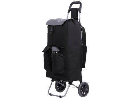 Nákupní taška na kolečkách HOPPA ST-150 - černá