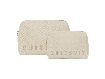 Sada obalů na kosmetiku SUITSUIT BF-67502 Fusion Raw Cotton
