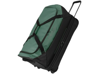 Travelite Basics Wheeled Duffle exp. Black/green