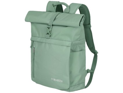 Travelite Basics Roll-up Backpack Light green