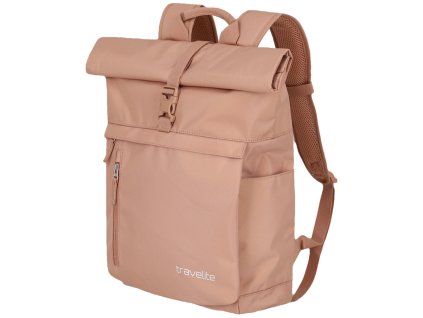 Travelite Basics Roll-up Backpack Rose