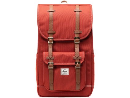 Herschel Little America™ New - Red Ochre/White Stitch 30L