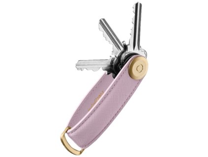 Orbitkey Dámská klíčenka 2.0 - Lilac Saffiano  + Orbitkey Multitool nářadí Zdarma