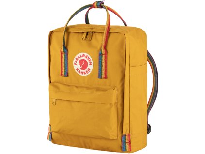 Fjällräven Kånken Rainbow Ochre-Rainbow Pattern 16l