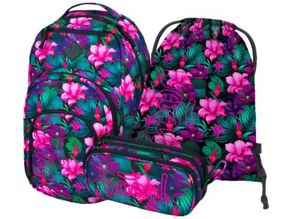 BAAGL 3 SET Coolmate Paradise: batoh, penál, sáček