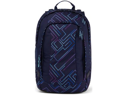 Satch Studentský batoh air - Purple Laser 26l