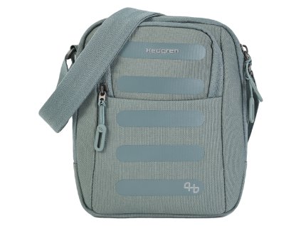 Hedgren Taška přes tělo Comby SS Vertical Crossover RFID Relax HCMBY05 - 059 green–grey