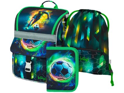 BAAGL 3 SET Zippy Fotbal Hráč: aktovka, penál, sáček