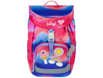 BAAGL Školní batoh Airy Hippie 20l