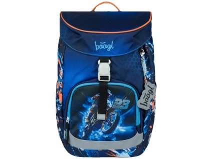BAAGL Školní batoh Airy Motorka 20l