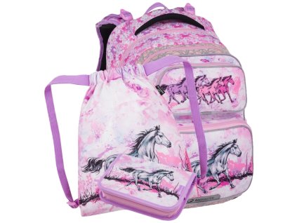 Bagmaster DOPI 24 A malý školní set pro prvňáčky – koně