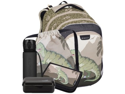 Bagmaster LUMI 24 C velký školní set pro prvňáčky – dinosaurus