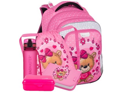 Bagmaster LUMI 24 H velký školní set pro prvňáčky – medvídek