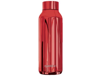Quokka Nerezová lahev Solid Sleek 510 ml - červená