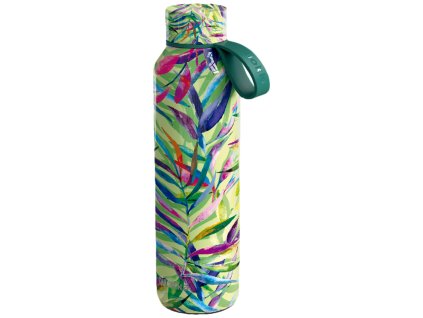 Quokka Nerezová termoláhev s poutkem Solid 630 ml - Colgador color