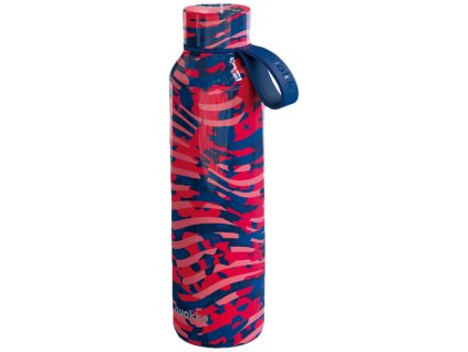 Quokka Nerezová termoláhev s poutkem Solid 630 ml - Strap Clash