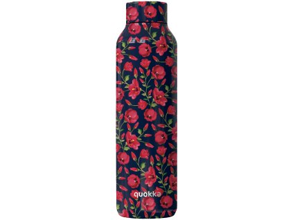 Quokka Nerezová termoláhev Solid  850 ml - Tulips