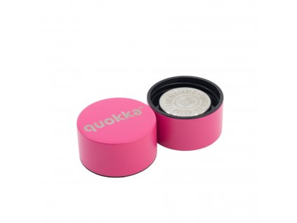 Quokka Nerezová termoláhev Solid Powder 630 ml - růžová