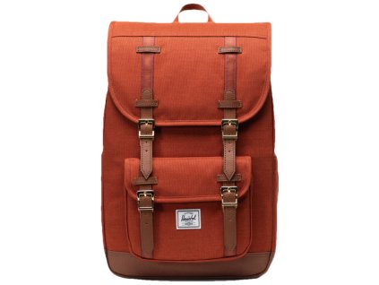 Herschel Little America™ Mid New - Arabian Spce Crshtch/Sdle Bwn 21L