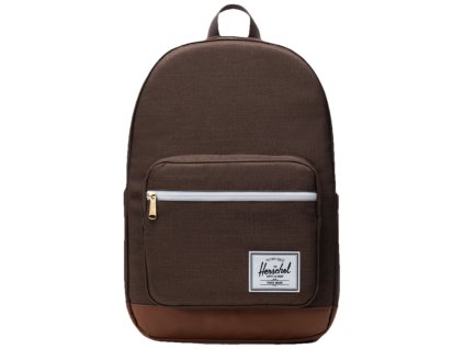Herschel Pop Quiz - Chocolate Brown Crosshatch/Tan 25L