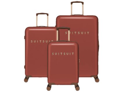 SuitSuit Sada cestovních kufrů TR-7221/3 Fab Seventies Red Ochre