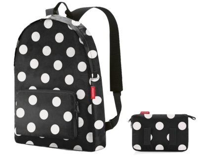 Reisenthel Mini Maxi Rucksack Dots White