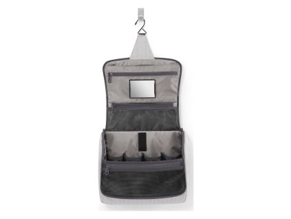 413569 1 reisenthel toiletbag xl herringbone grey