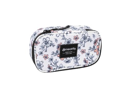 Meatfly pouzdro XL Pencil Case Blossom White |