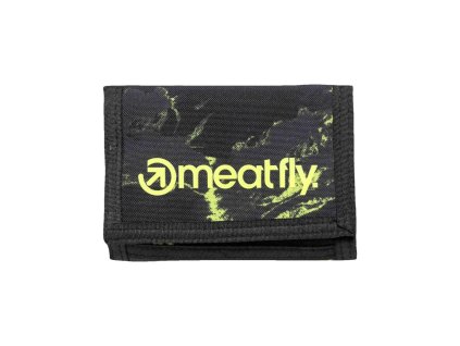 Meatfly peněženka Huey Lime Mossy