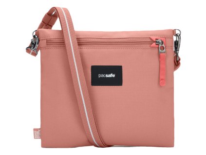 Pacsafe taška GO CROSSBODY POUCH rose