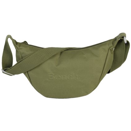 Bench Crossbody moon bag -  khaki