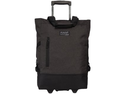 Punta Nákupní taška na kolečkách - černá 36l