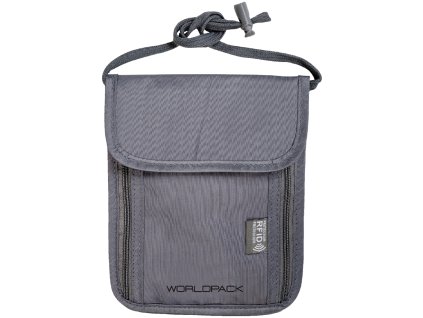 Worldpack RFID Bezpečnostní kapsa - šedá