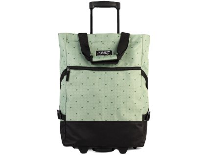 Punta Nákupní taška na kolečkách Print - khaki/reed