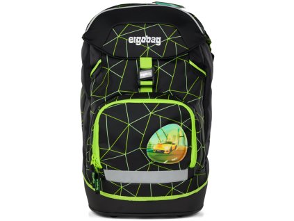 Ergobag Školní batoh prime - Fluo race 2025