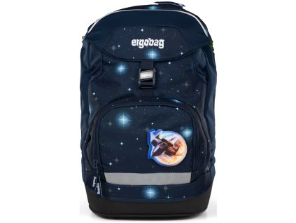 Ergobag Školní batoh prime - Galaxy modrý 2025