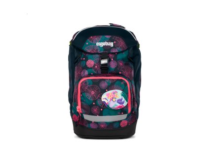 421732 9 ergobag prime set batoh sacek pouzdro koralovy 2025