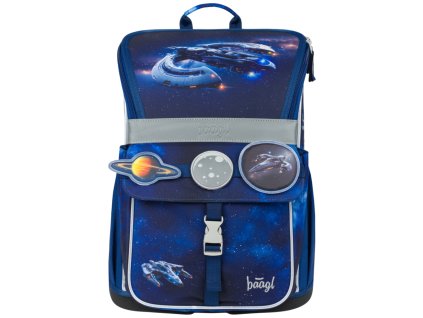 BAAGL Školní aktovka Zippy Vesmírná loď