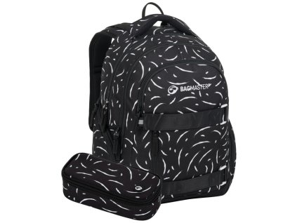 Bagmaster NOMAD 25 A studentský set – černo-bílý