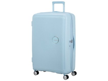 American Tourister SOUNDBOX SPINNER 77 EXP Pastel Blue
