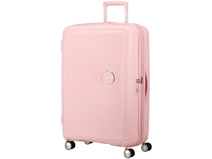 American Tourister SOUNDBOX SPINNER 77 EXP Pastel Pink