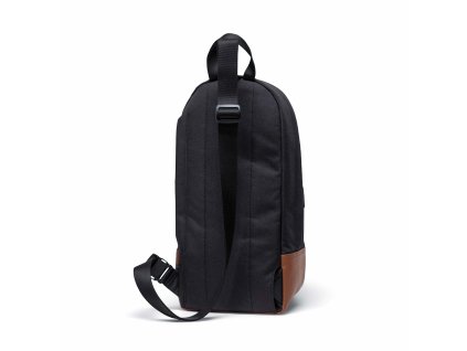 390538 1 herschel herschel heritage shoulder bag black tan